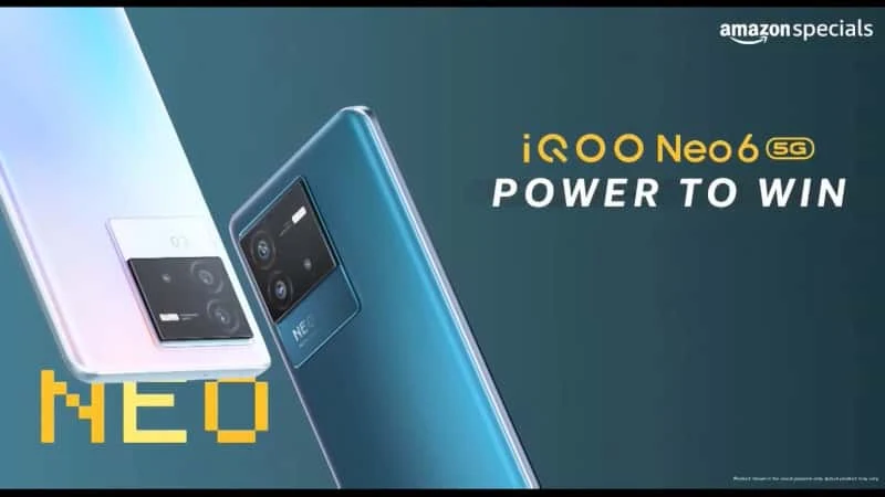 iQOO Neo 6 5G smartphone launched in India iQOO Neo 6 5G smartphone launched in India