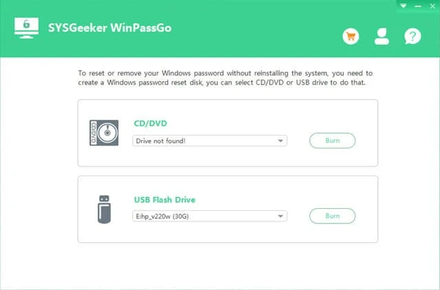 How to reset Windows 10 password using SYSGeeker WinPassGo How to reset Windows 10 password using SYSGeeker WinPassGo
