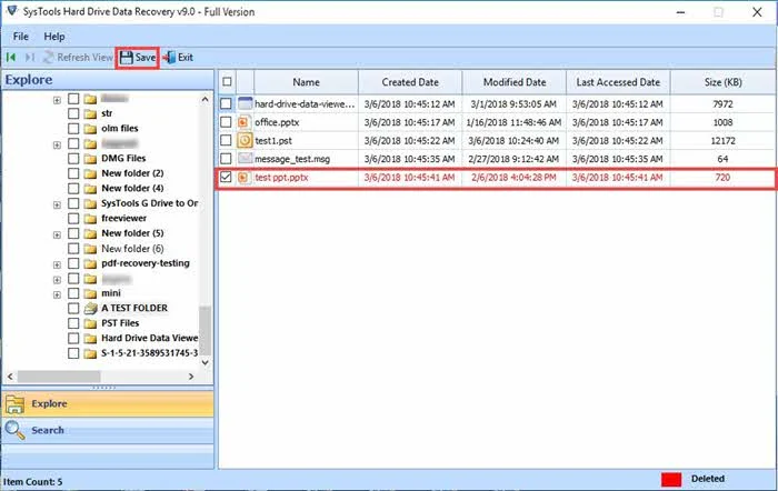 Finally, save recovered data on the host machine Finally, save recovered data on the host machine