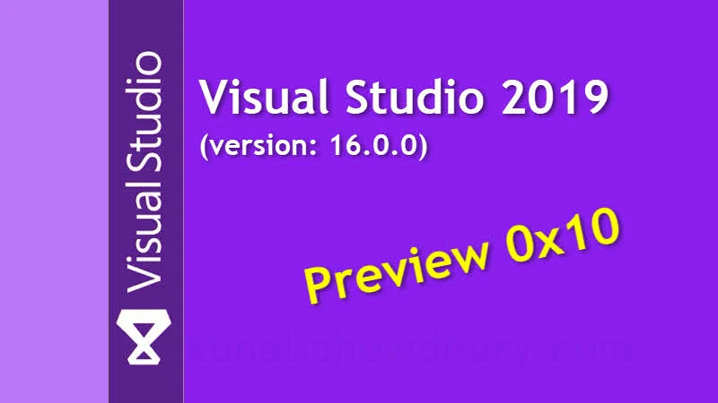Visual Studio 2019 (version: 16.0.0 Preview 1) leaked online Visual Studio 2019 (version: 16.0.0 Preview 1) leaked online