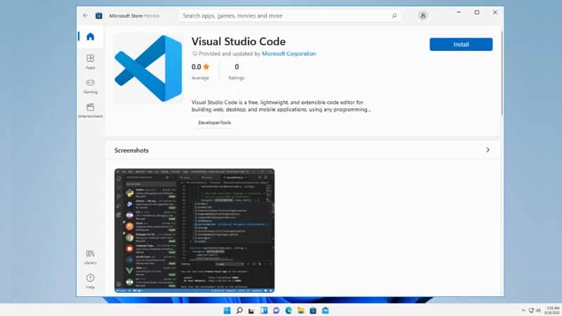 Visual Studio Code and Visual Studio Community 2019 now available from Microsoft Store on Windows 11 Visual Studio Code and Visual Studio Community 2019 now available from Microsoft Store on Windows 11