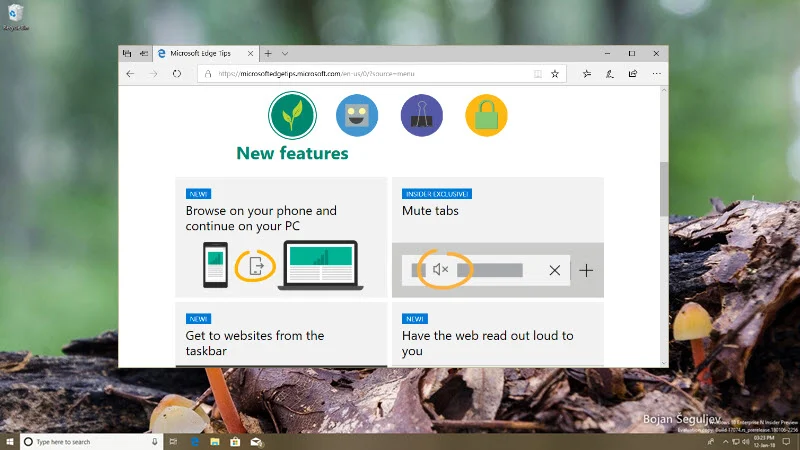 Microsoft Edge improvements in Windows Insiders build 17074 Microsoft Edge improvements in Windows Insiders build 17074